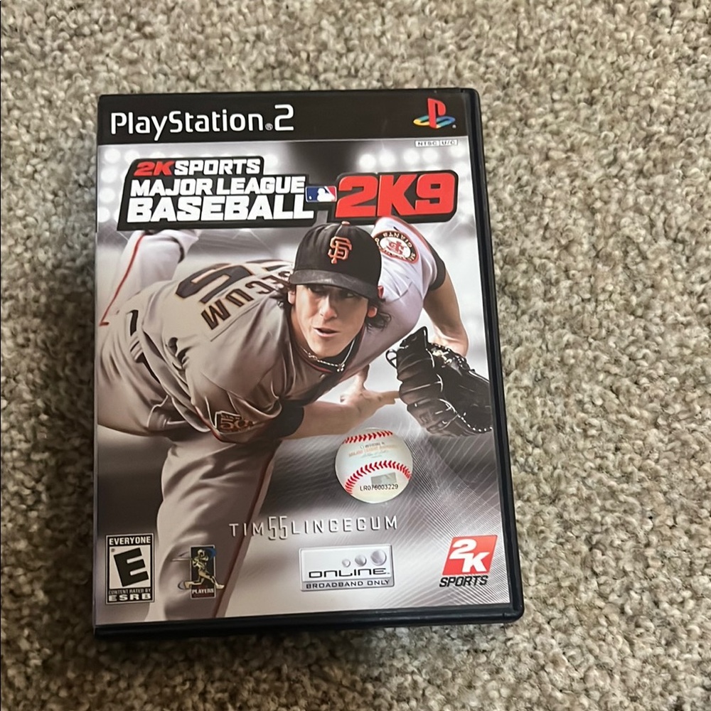 Major League Baseball 2K9 for PlayStation 2 - Black